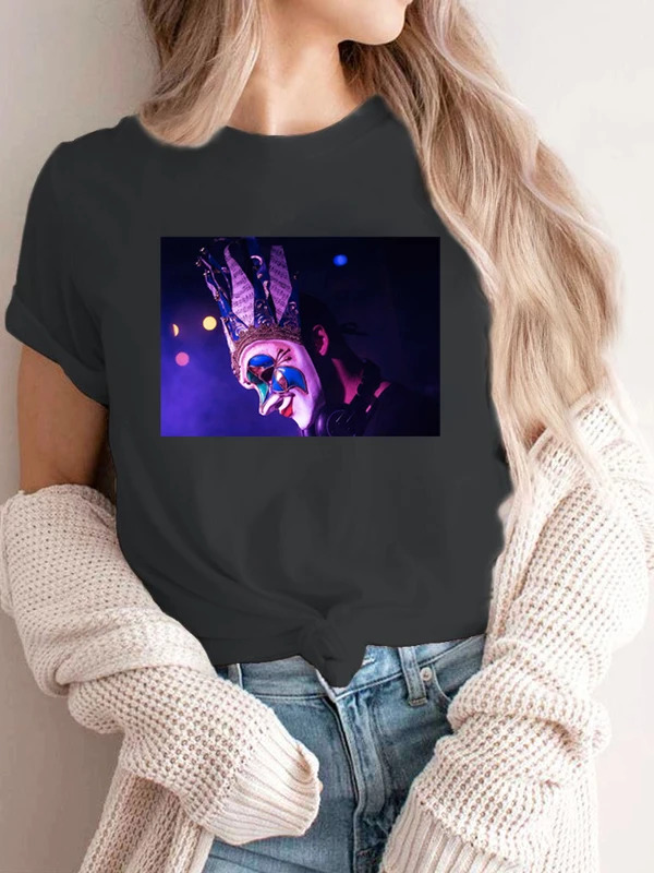 DJ Boris Brejcha T-shirt minimal techno music Unisex men cartoon unisex camisetas T-shirts humor comfortable o-neck short-Sleev. 