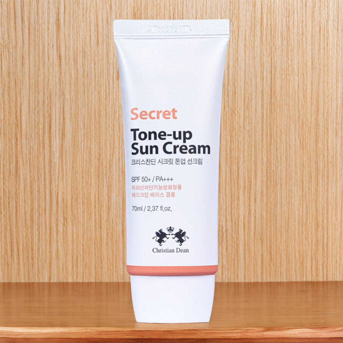 Christian Dean Secret Tone-Up Sun Cream with SPF50+ – 70ml. 