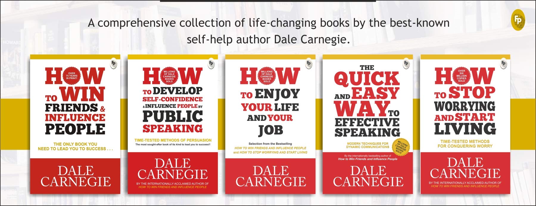 Fingerprint! Publishing The Best of Dale Carnegie (Set of 5 Books) Paperback. 
