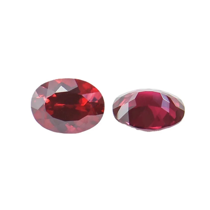 Better Quality Natural VVS Ruby Faceted Oval Cut Gemstone for Jewelry Making Natural Mined Gem. 