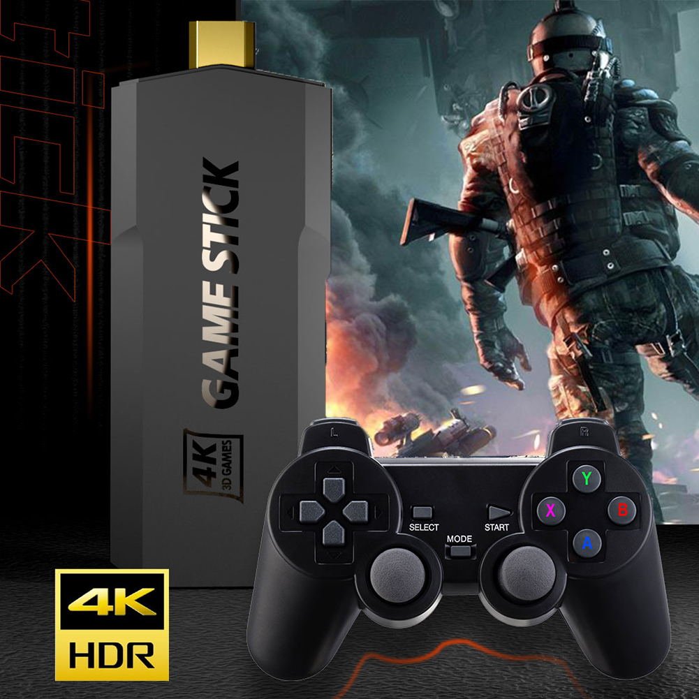 GD20 Game Console 4K 60fps HDMI Low Latency Output GD10 Ultra TV Game Stick X2 Portable Retro Console Built-in 70000 Game. 