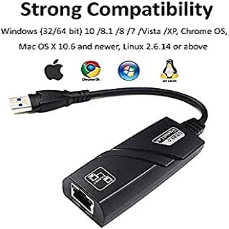 Usb lan card 10/100/1000mbps gigabit usb 3.0 ethernet adapter. 