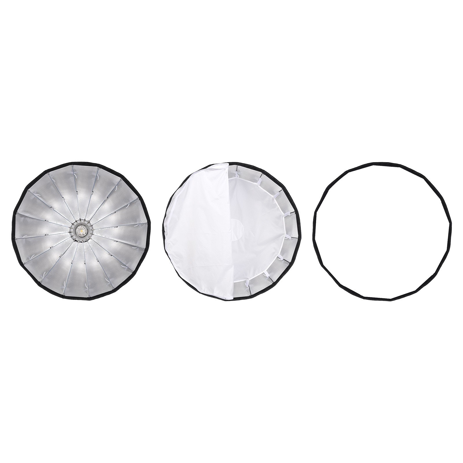 Godox Professional Parabolic Softbox 90cm Diffuser Bowens Mount with Carrying Bag for Studio Photography - #1. 