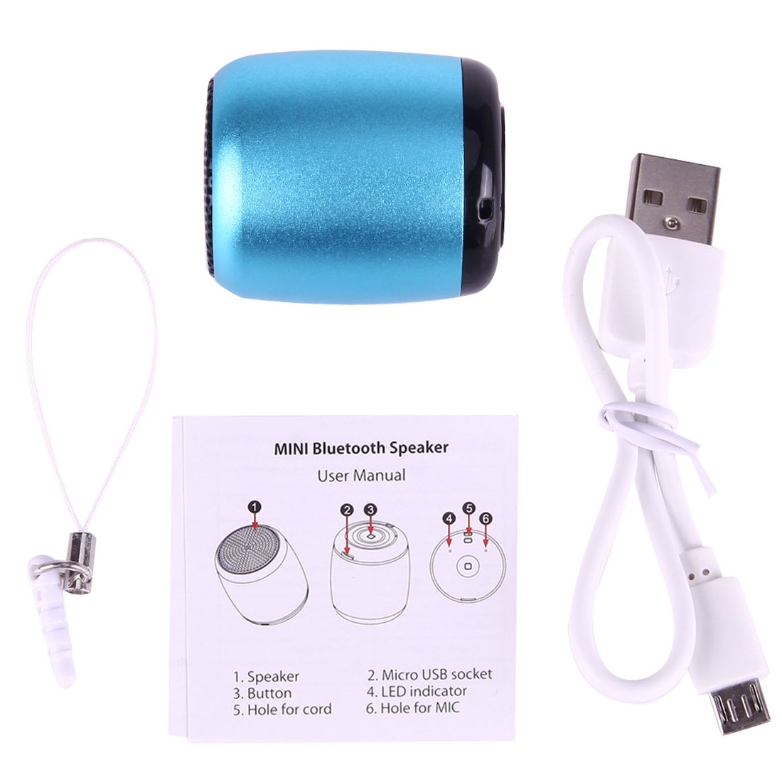A1 Mini Bluetooth Speaker, Support Hands-free Call & Photo Remote Shutter & TWS Function. 