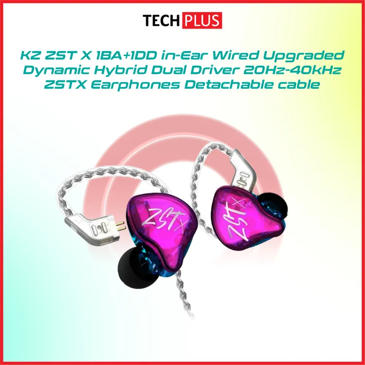 Kz zst dynamic hybrid dual online driver