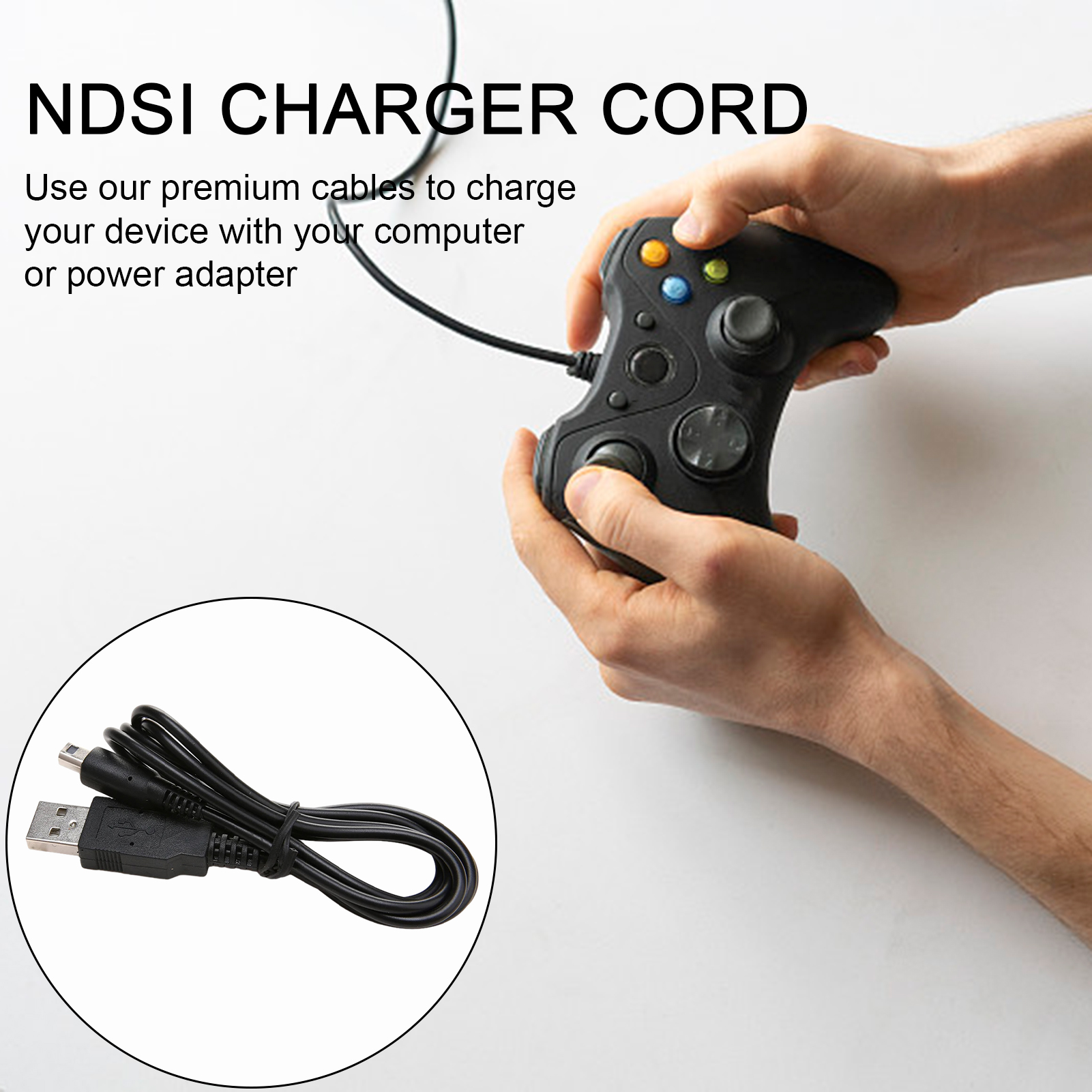 Charging Cable for Dsi High-quality Usb Charging Cable for Nintendo Dsi Ndsi 3ds 2ds Xl/ll Fast Charging Game Power Line Compatible with New 3dsxl/3dsll 2dsxl 2dsll Durable Reliable New 3dsxl Charging. 