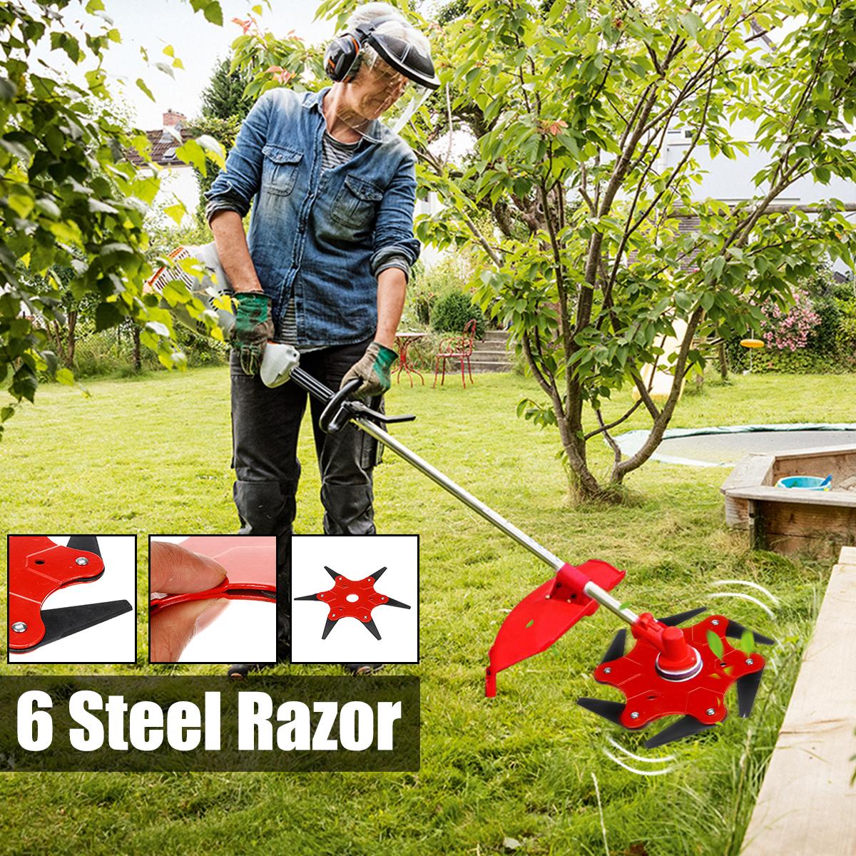 6 steel razor blade trimmer head