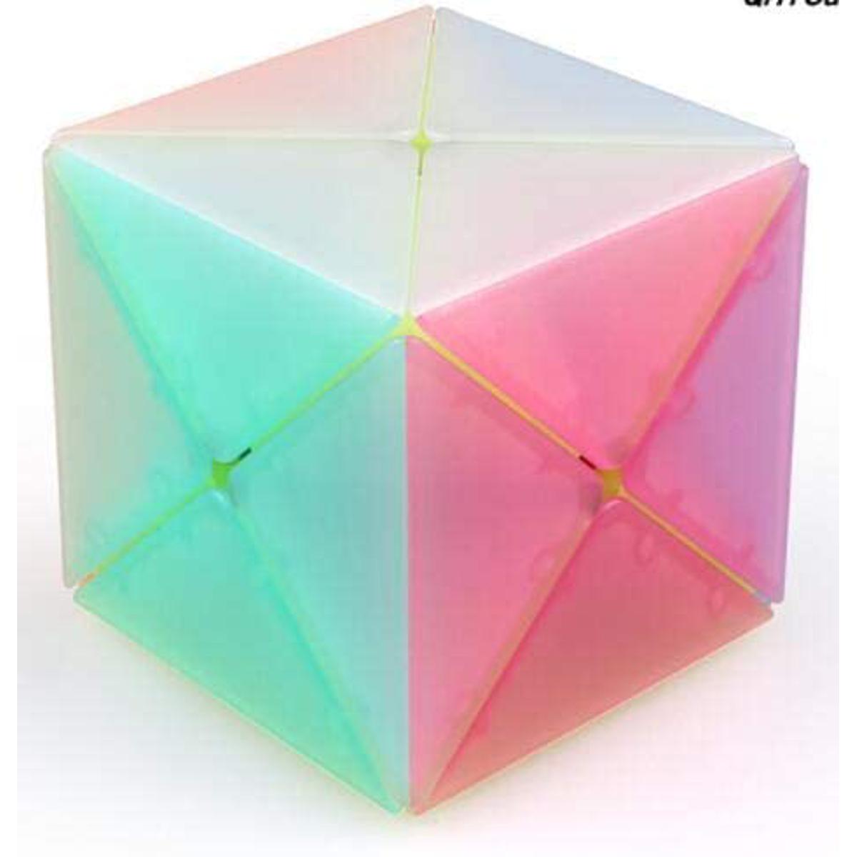 【happy one】uberSpeed X Dino Skew Jelly Cube Qiyi Dino Speed Cube