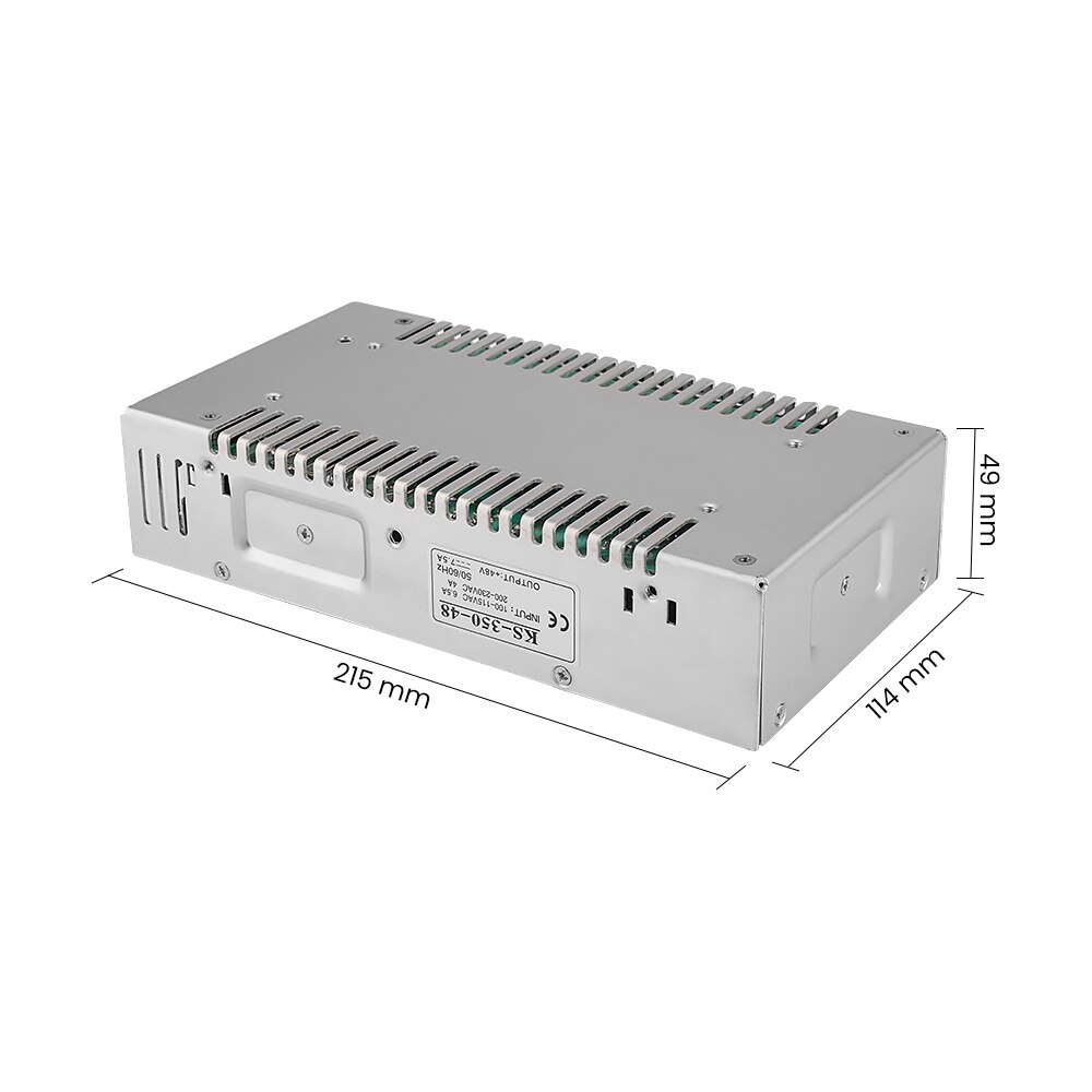 Amplifier DC 48V Switching Power Supply Transformer AC110V-220V to 48V 7.5A Source Adapter Driver for TPA3255 Amplifiers DIY - 220V EU Plug. 