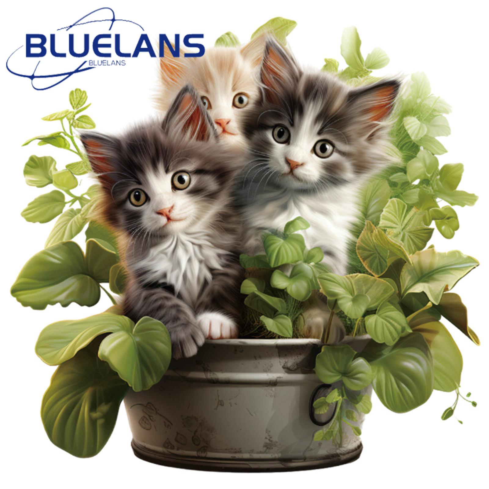 Decorative Toilet Sticker Green Plant Cat Pattern Toilet Lid Sticker Stylish Wall Decal for Home Bathroom Decor Toilet Sticker
