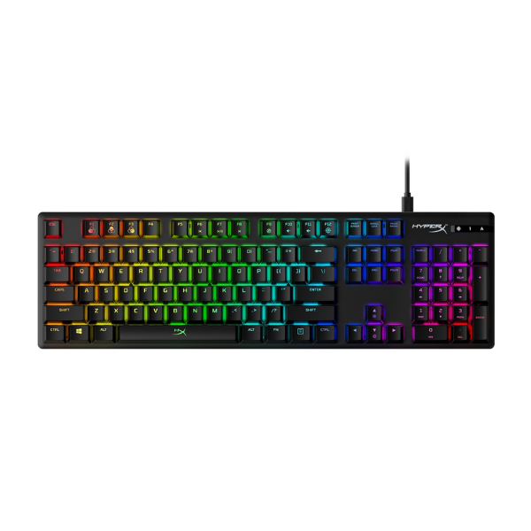 HyperX Alloy Origins RGB Aqua Switch Mechanical Gaming Keyboard(4P5N9AA). 