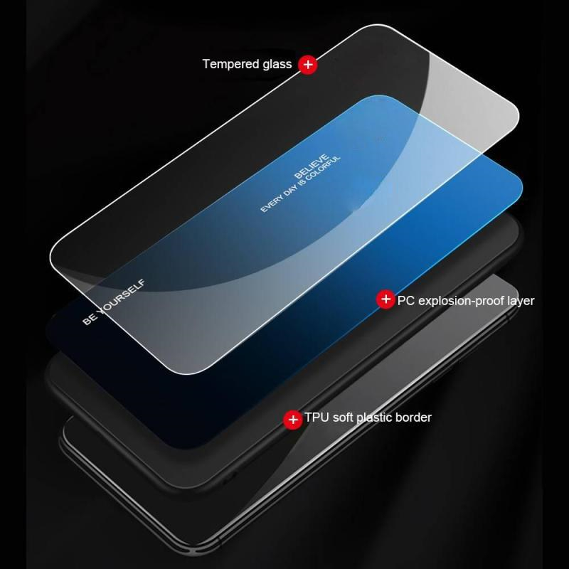 For Google Pixel 8A 8 Pro case Gradient Mirror Tempered Glass Protector Hard Back cover For Google Pixel 8 Pro 8A Back cover Phone Cases. 