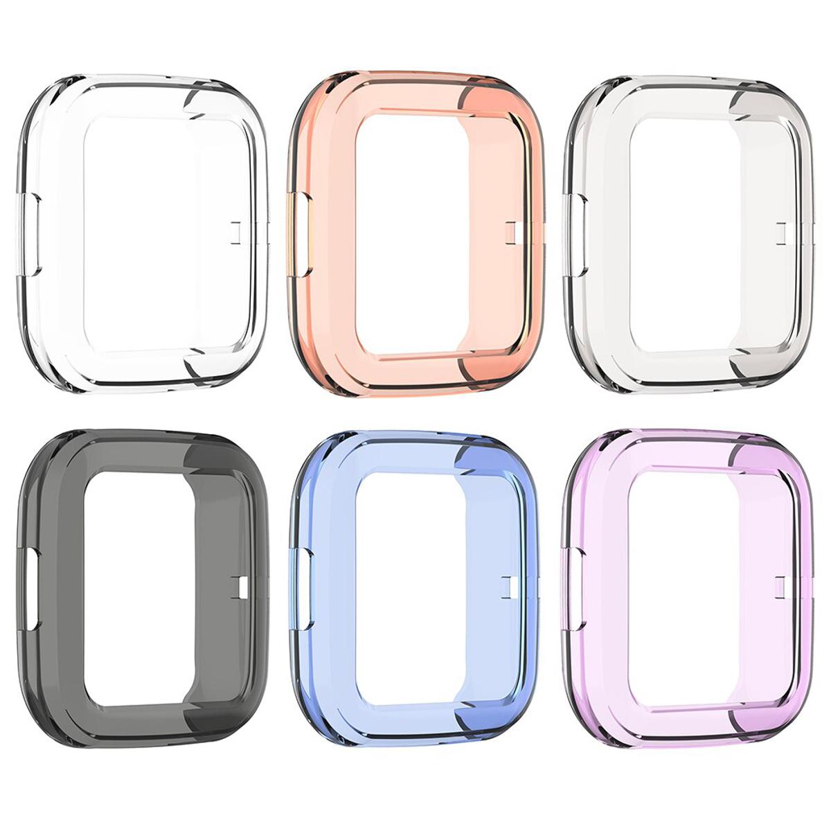 For Fitbit Versa 2 Smart Watch Case Soft TPU Protection Shell Watch Accessories