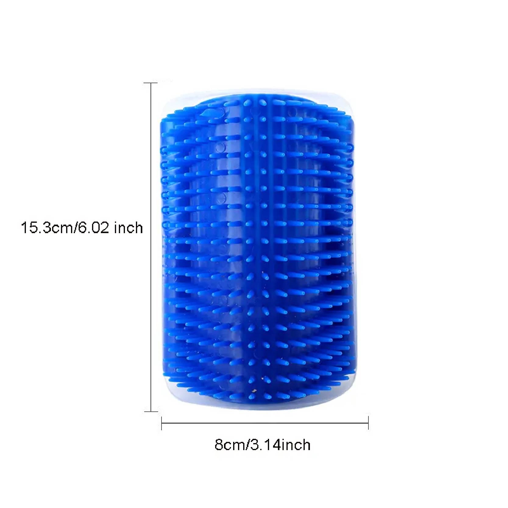 Catit Self Groomer with Catnip Wall Corner Groomers Soft Grooming Brush Massage Combs for Cat With Catnip Cat Self Groomer. 