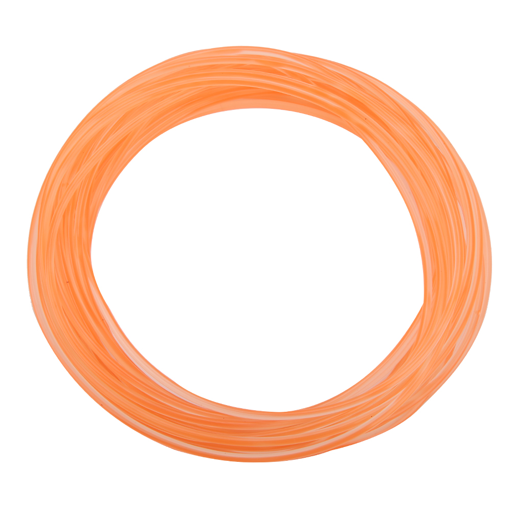 Transmission Belt Orange Smooth Surface PU Polyurethane Round for Drive. 