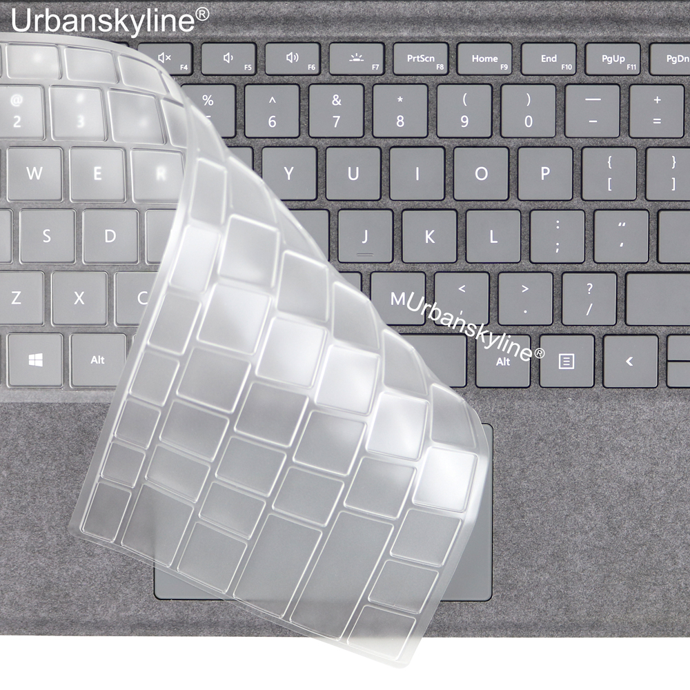 【YIYANGMAOYI111】Keyboard Cover for Surface Pro 8 7 5 4 3 2 X 7+ Plus for Microsoft Book 3 RT Silicone Protector Skin Case 15 Studio. 