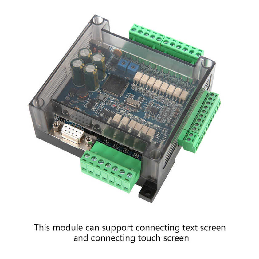 FX3U-14MT 6AD Input 2DA Transistor Output 24V 1A PLC Industrial Control Board. 