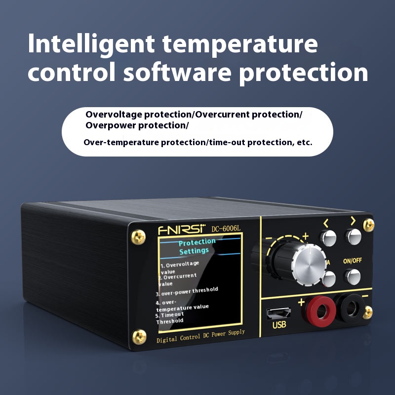 Speed CNC DC Adjustable Power Supply DC6006L Programmable Constant Current and Voltage Maintenance Stable Voltage Source 60V Reduced Voltage PD. 