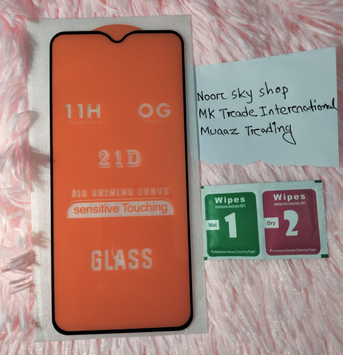 Walton Primo NF5 "Tempered Glass Screen Protector". 
