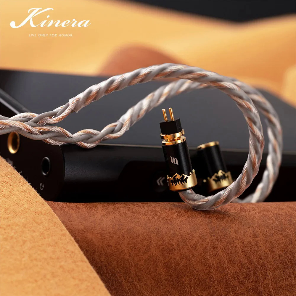 Kinera × Effect Audio Orlog Earphones Cable Professional UP-OCC 4/8 Core Earphone Cable Stage & Studio with MMCX/0.78mm 2 Plug