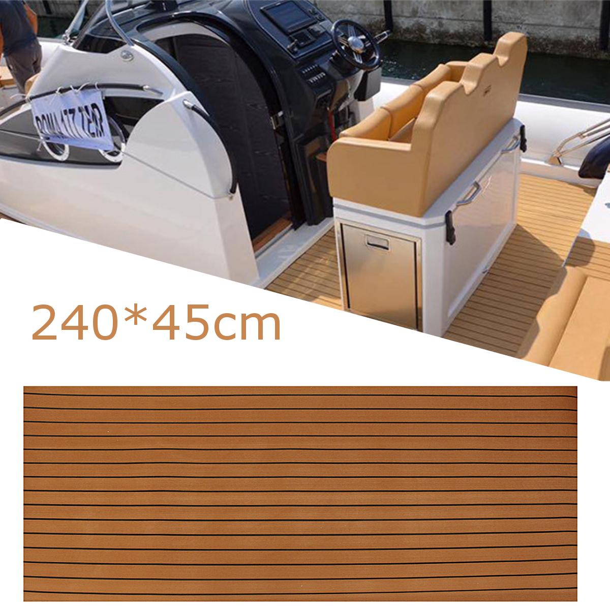 Teak EVA Schaum Boot Yacht Bodenbelag-Matte Deck Teppich Selbstklebend 6mm 