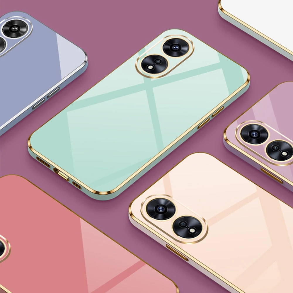 For Honor X5 Plus Case Luxury Square Plating Honor X5 Plus Phone Case WOD-LX1 WOD-LX2 ShockProof Soft Silicone Back Cover Fundas. 