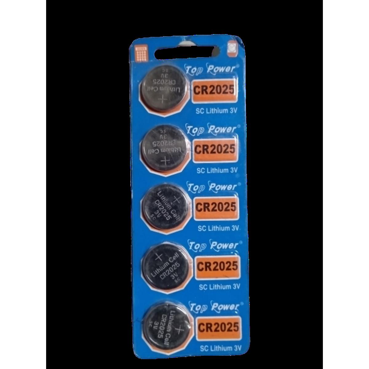 5pcs CR2025 lithium coin cell battery, motherboard, remote control