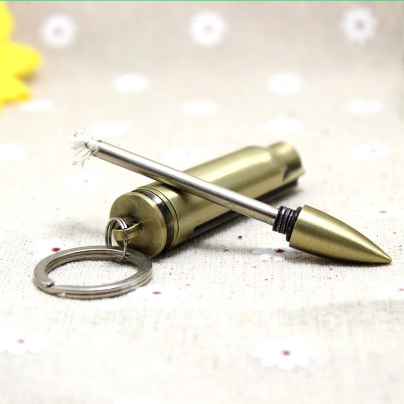 Bullet Lighter with Key ring. 