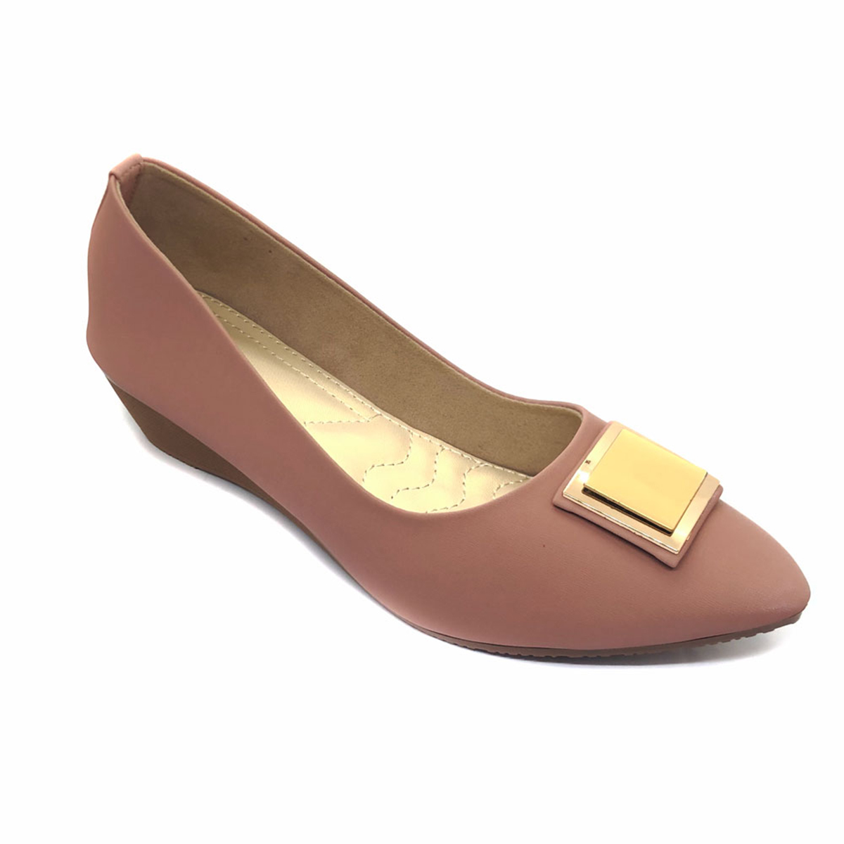 Bay Ladies closed pu Brown Shoes