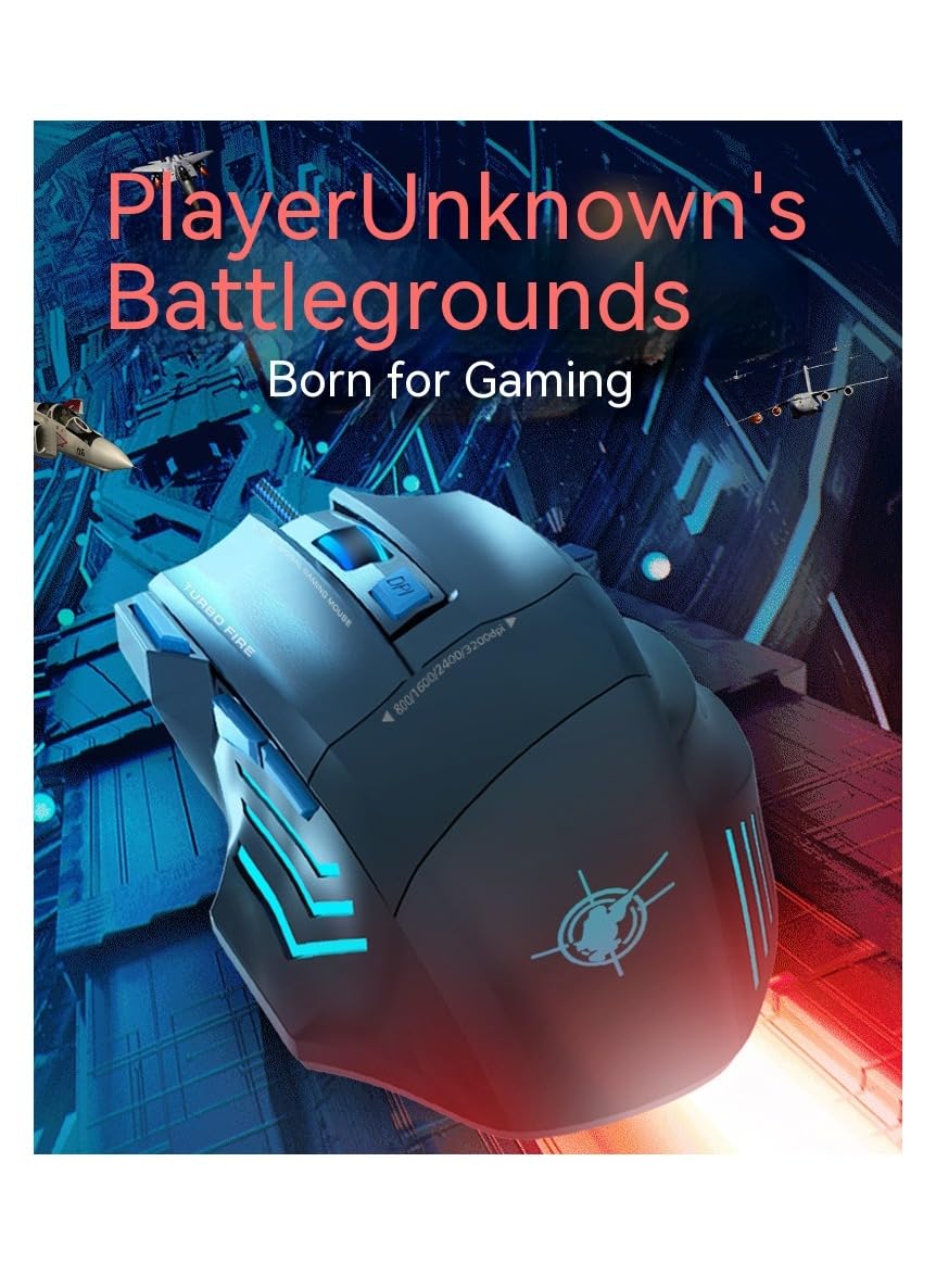 RGB Gaming Mouse For Computer & Laptop. HIgh DPI Gaming Mouse MS-7. 