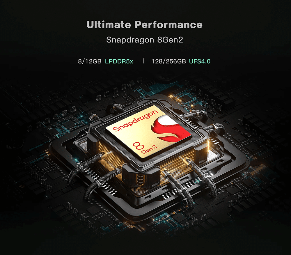 AYN Odin 2 Mini handheld game console with Snapdragon 8 Gen 2. 