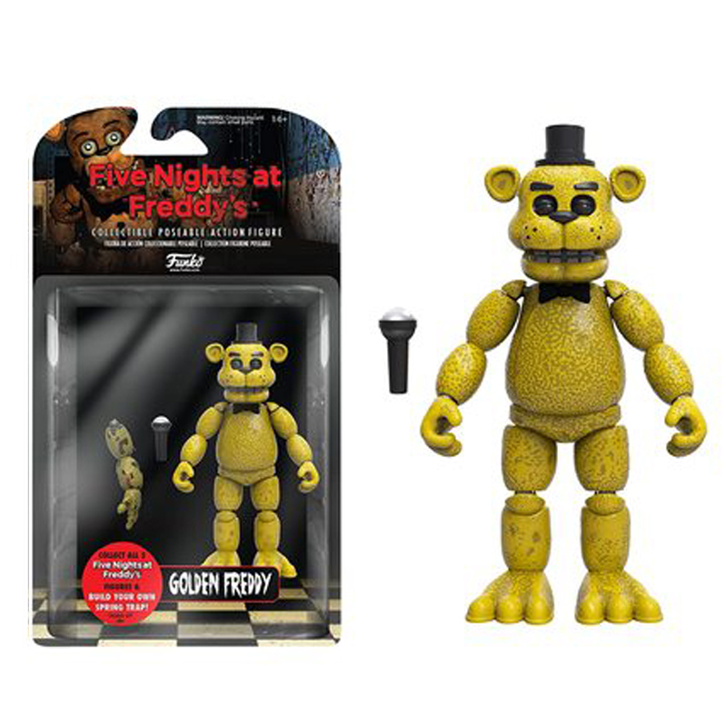 15cm FNAF Figures Freddy Bonnie Foxy Chica Fazbear Bear Action Figure PVC Collection Nightmare Fredbear Balloon Boy Dolls Model Ruiqir Super Store. 