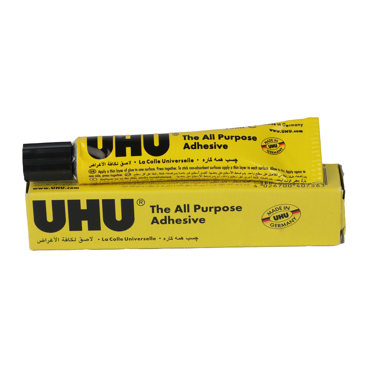 UHU All Purpose Adhesive Clear Glue 35ml Tube 1ps. 
