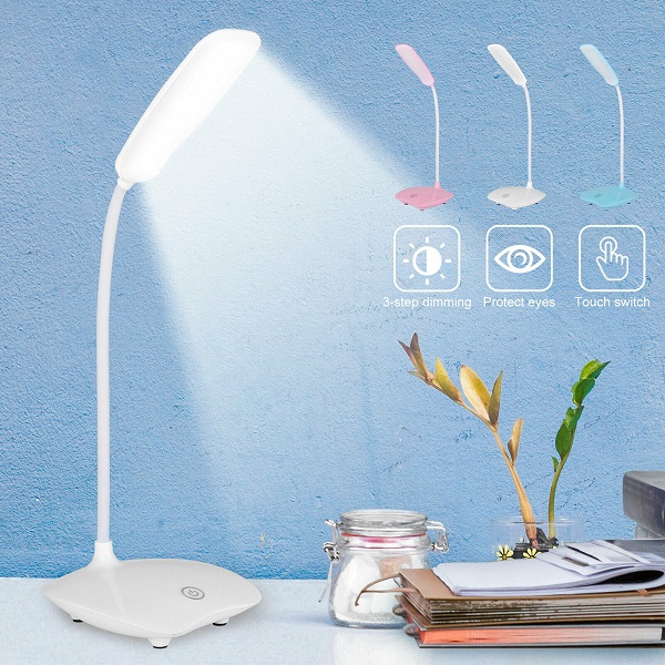 AR401 Rechargeable Table Lamp Reading Lamp 360 Degree Rotted. 