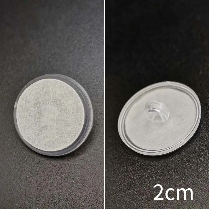 20PCS Strong Self Adhesive Hooks 2cm Suction Small Round Disc Seamless Ceiling Transparent Hanging Flag Hook Home Wall Storage. 