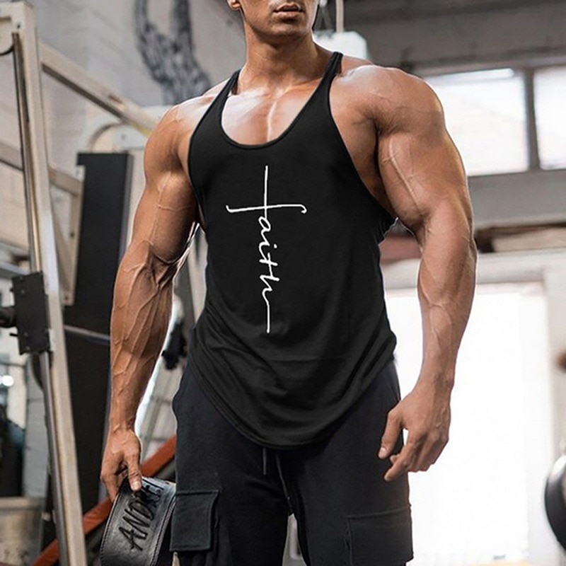 Men's TaTop Sleeveless Shirts Summer Fitness Clothing Men Gym Tanks Tops  Plus Size Summer Letter Print Shirts Vest: Buy Online at Best Prices in  Bangladesh | Daraz.com.bd