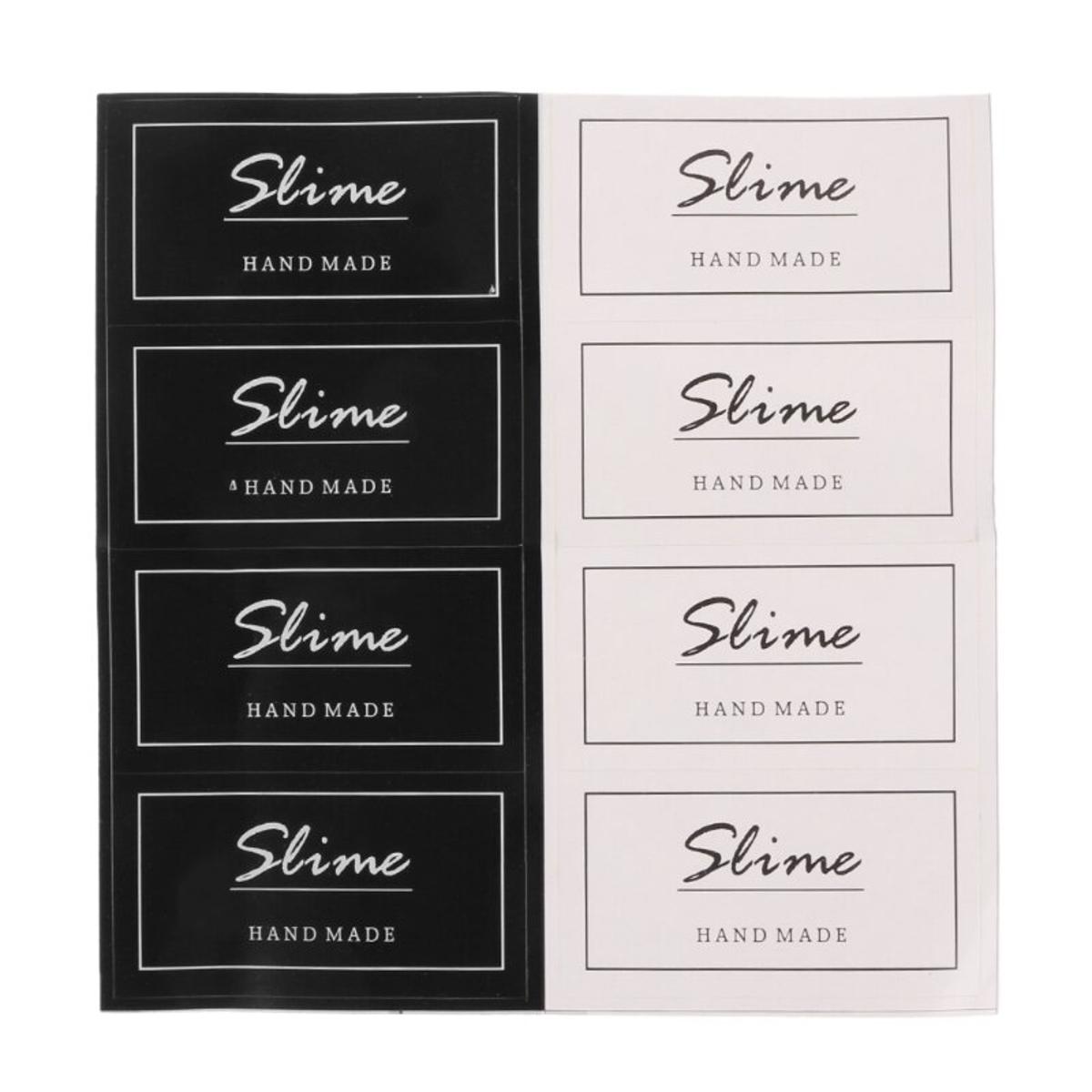 【happy one】Sell  Slime Containers Box Sticker Slime Supplies DIY Accessories