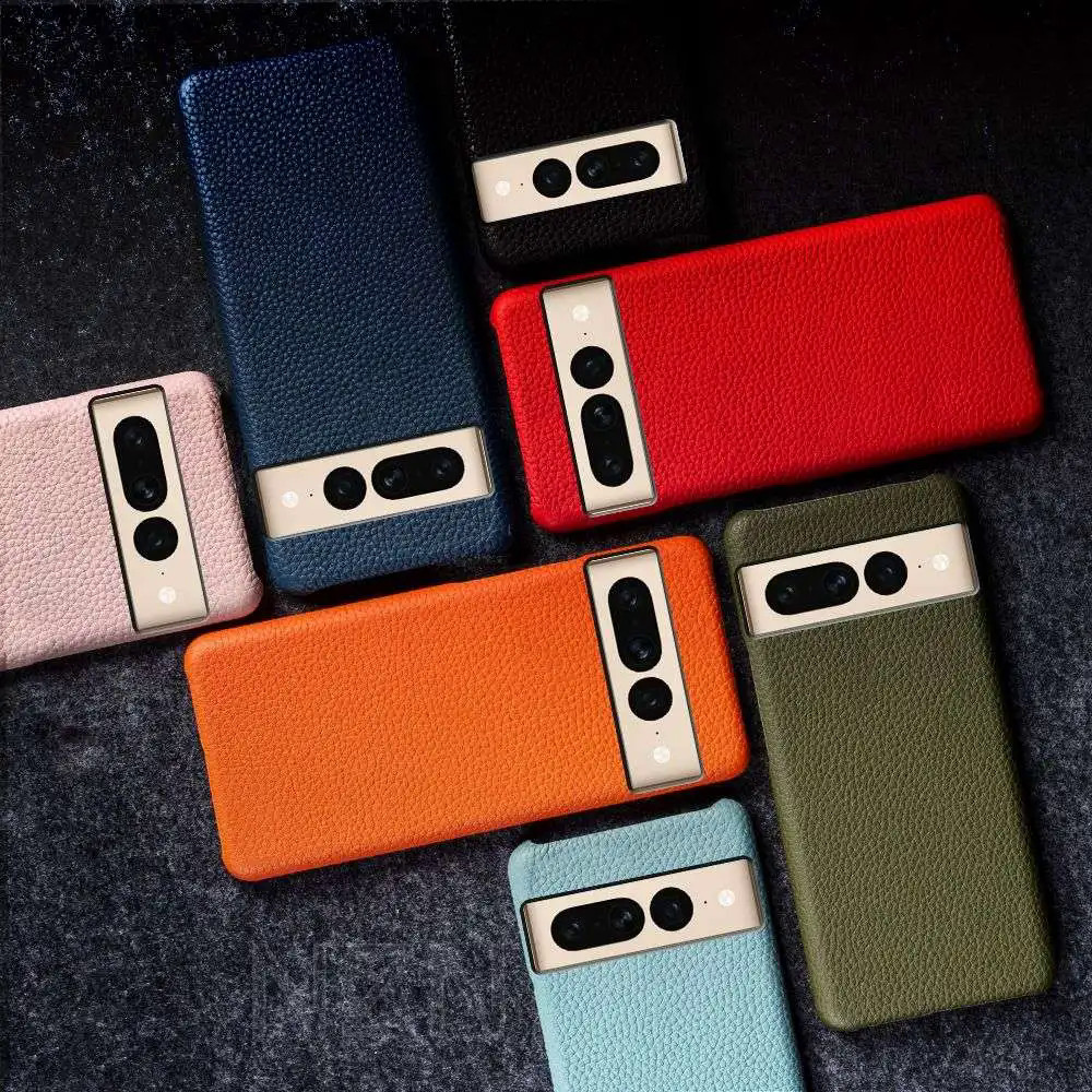 【Healer DingD】Fundas Pixel 7 Pro Case Business Genuine Leather Cases For Google Pixel 6A 6Pro 5A Mobile Phone Cover Capa Back Coque Carcasa. 