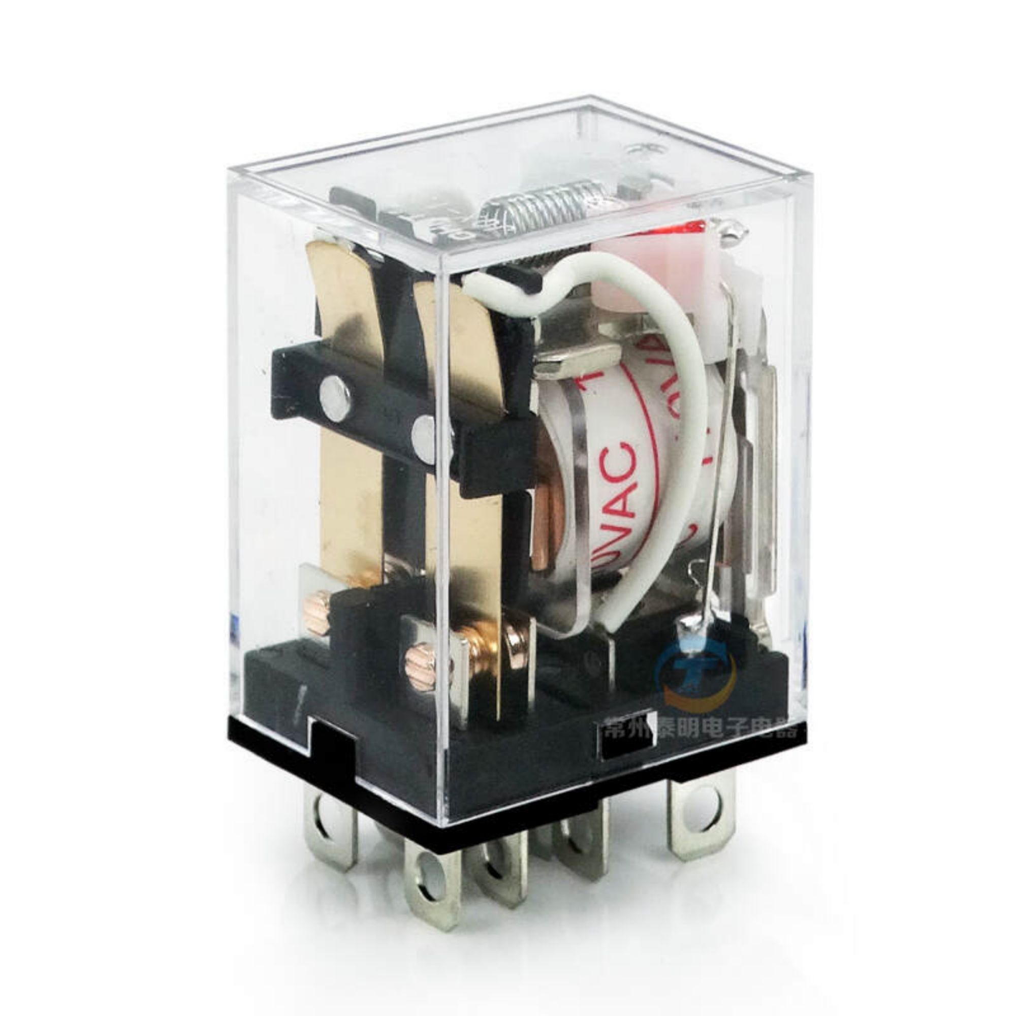 8 pin 220vac Relay nc no connection. 