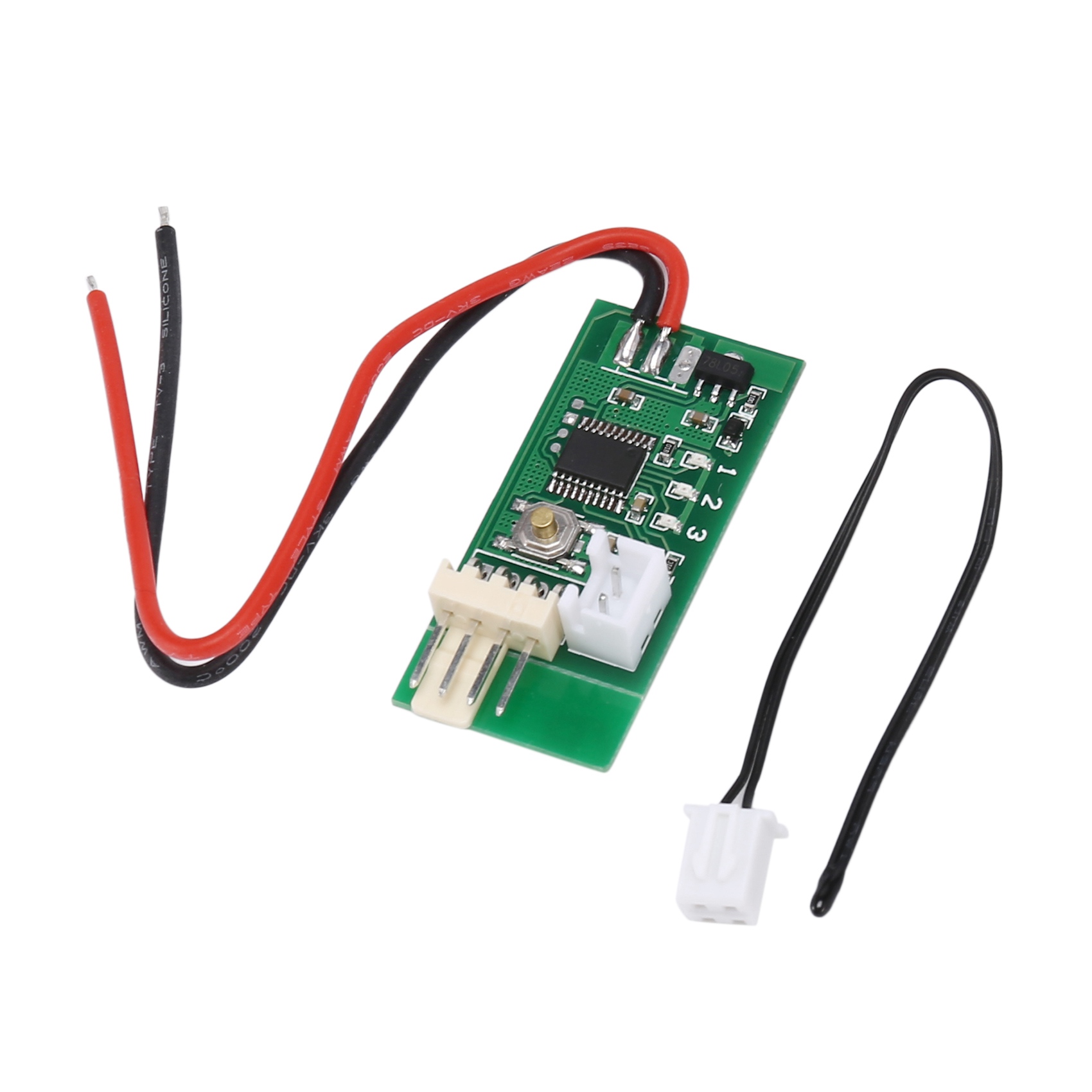DC 12V 4 Wire PWM Fan Temperature Control Speed Controller Governor Regulator for PC Computer CPU Fan Cooler Alarm. 