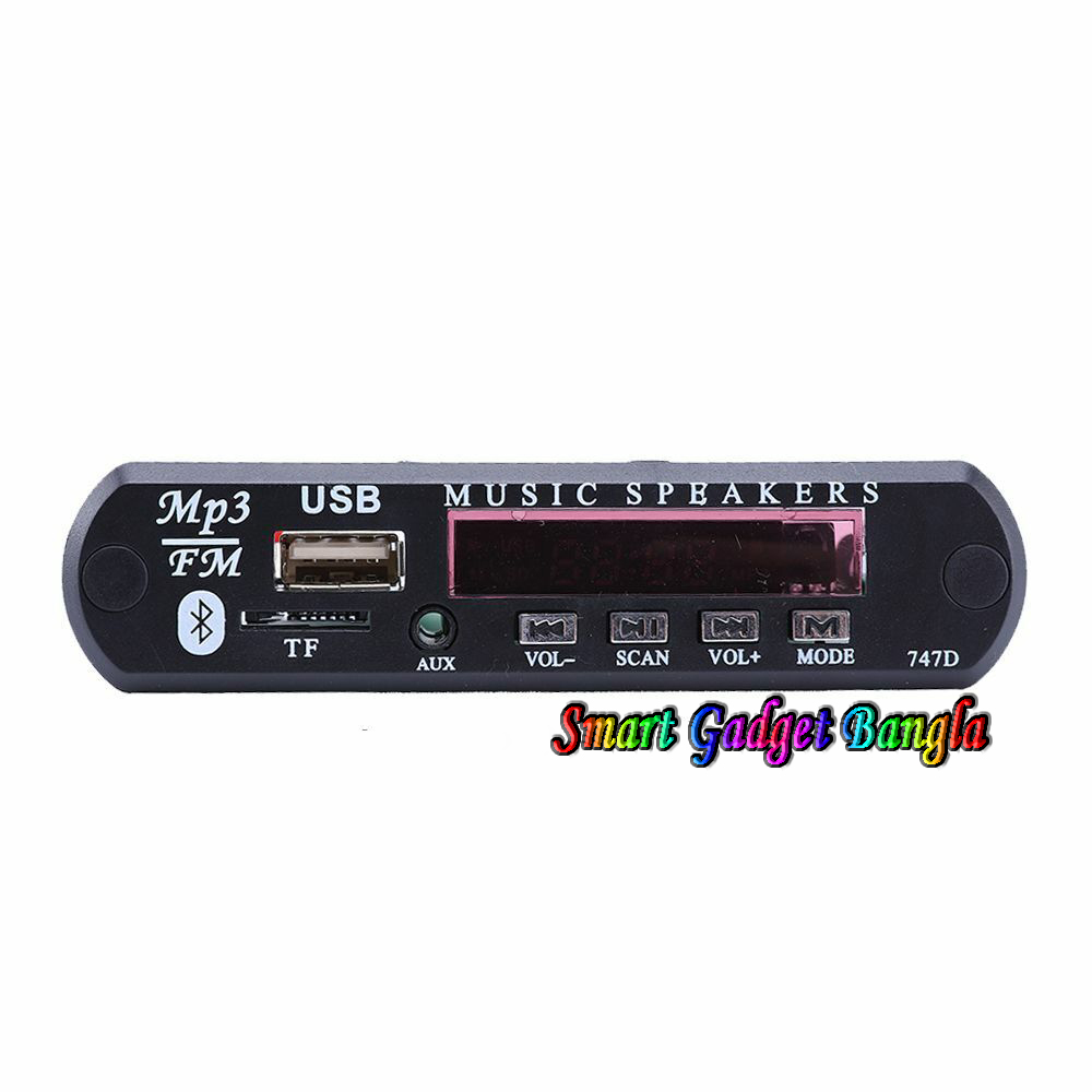 Amplifier USB FM TF Radio Audio Module Music Speaker 3.5mm TF Card AUX DIY Remote Control MP3 Decoder. 