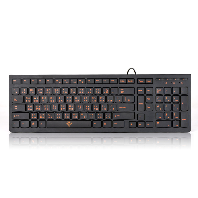 Taiwan Cangjie Keyboard, Hong Kong Traditional Cangjie Character Code Phonetic Keyboard, USB Interface, Traditional Chinese Wired Keyboard. 