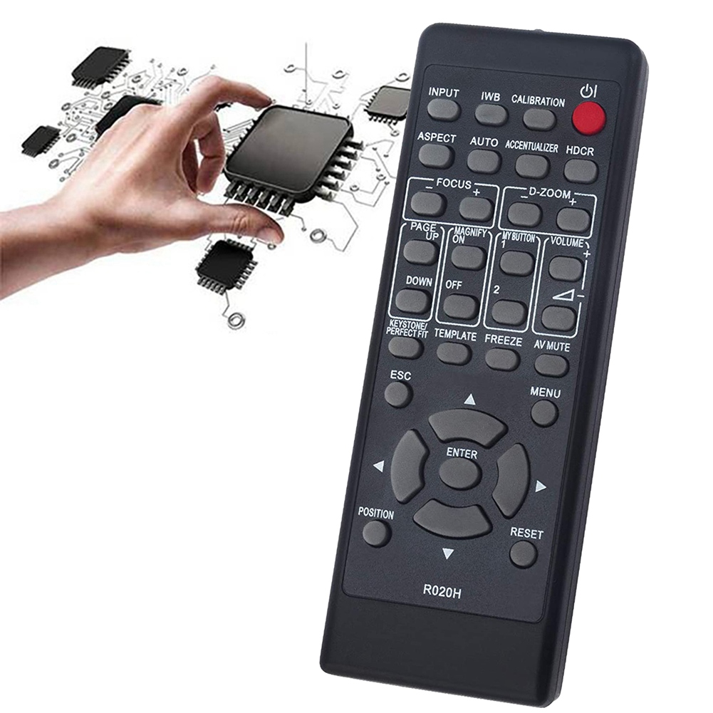 Remote Control R020H for Hitachi LCD Projector CP-AX2503 CP-AX3503 CP-AX2505 CP-AX3505 CP-AW3005 CP-AW3506. 