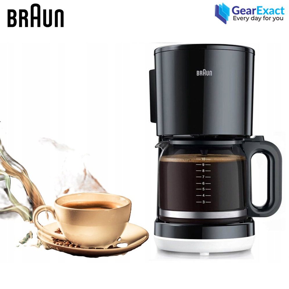 Braun KF1100 Filter Coffee Maker Breakfast 1 Aromacafe Optibrew System. 