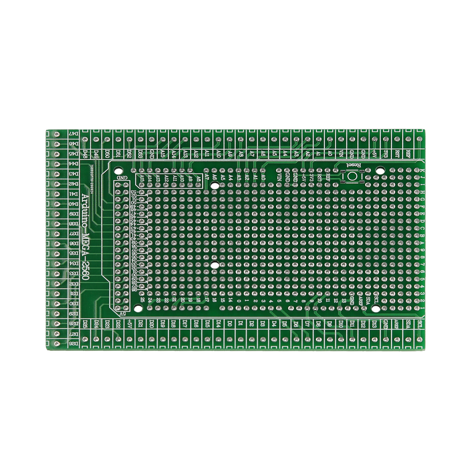 Terminal Block Shield Board Set Parts Prototype PCB Terminal Block Female Header Sockets Compatible with Arduino MEGA-2560. 