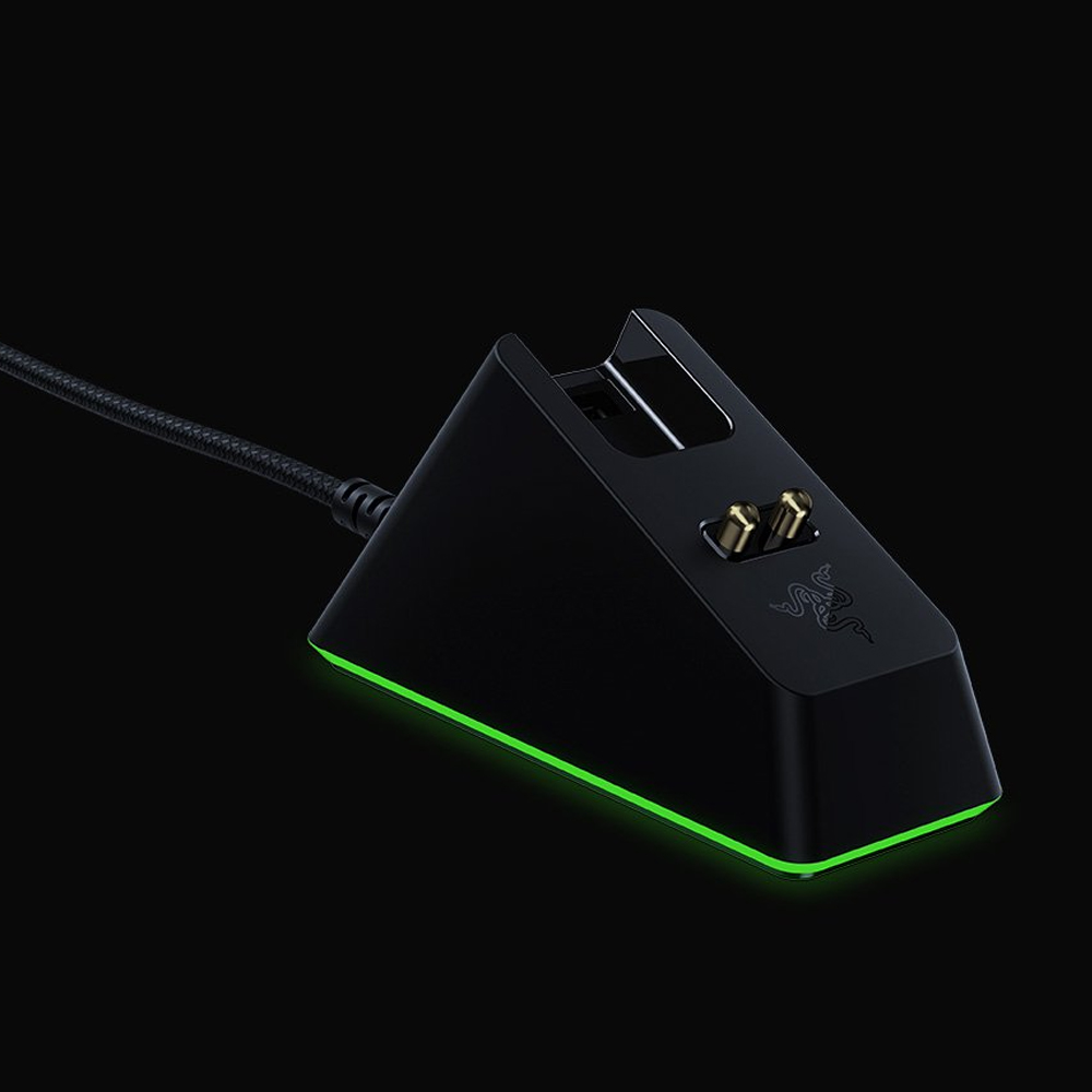 RAZER Mouse Dock Chroma Magnetic Charging Mouse Dock with Chroma RGB. 