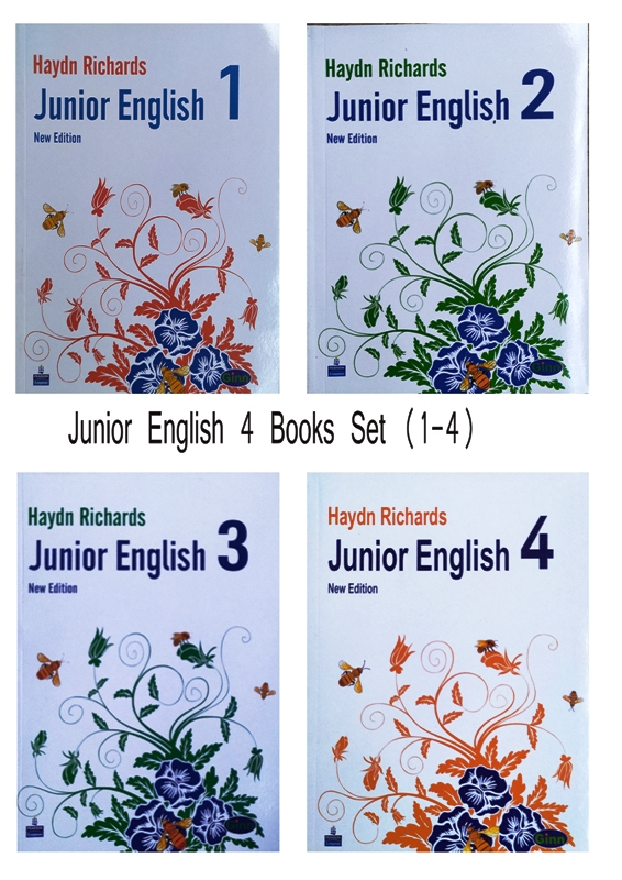 Junior English 4 Books Set (1-4) Haydn Richards Paperback. 