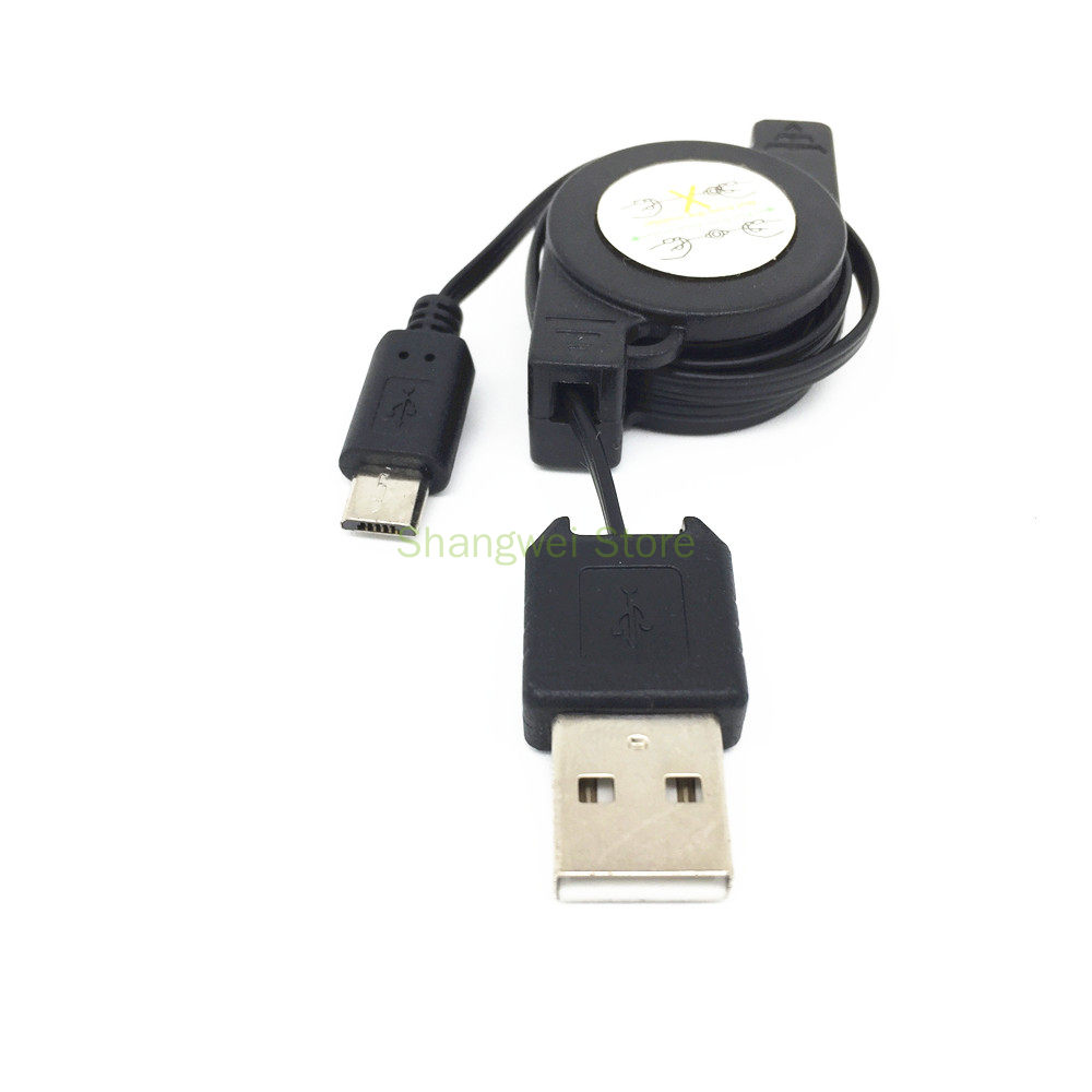 Retractable Micro USB Data Sync Charger Cable for Lg Ax155 Ax265 Ux265 Banter Ax300 Ax500 Cf360 Chocolate Touch Vx8575 Ax8575. 