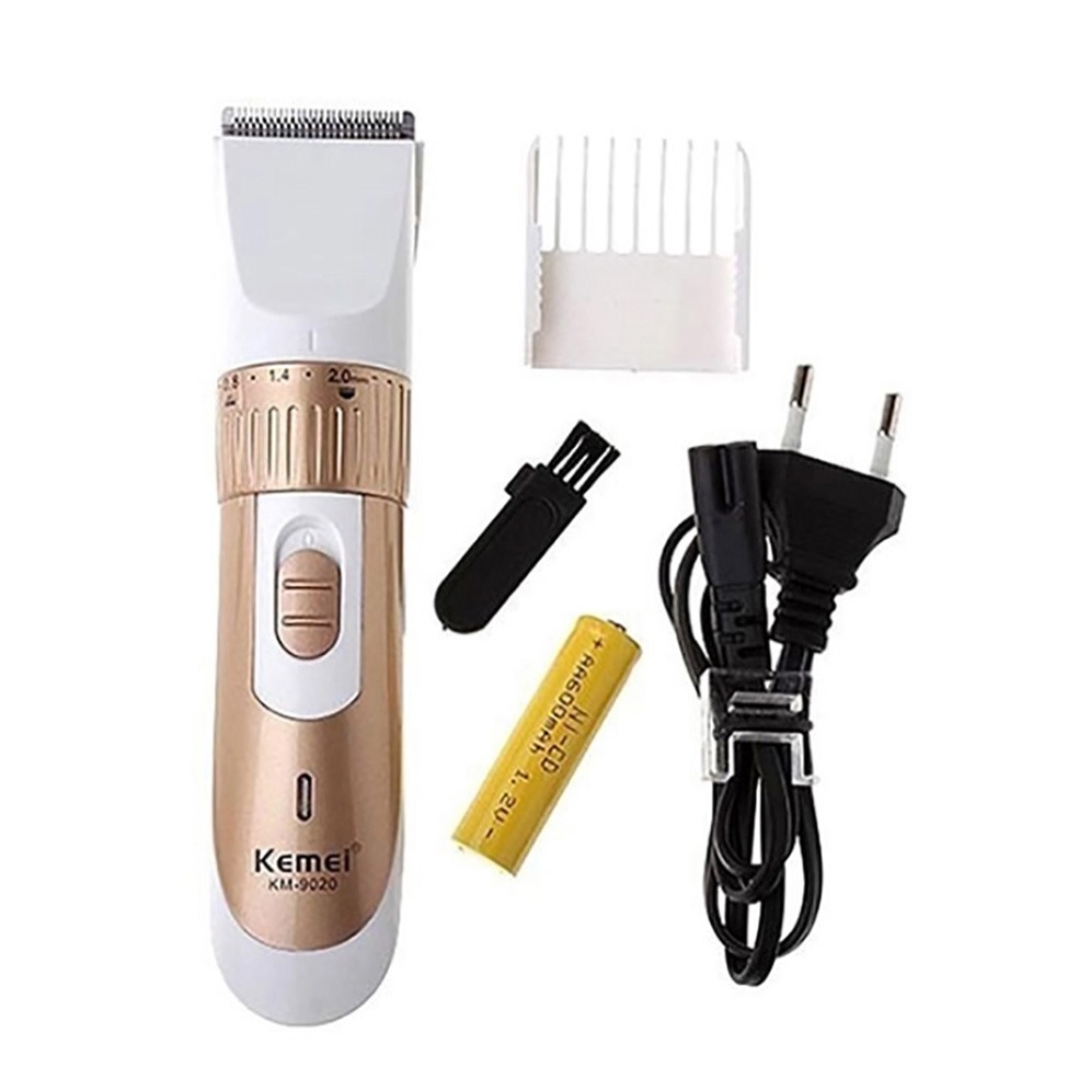 Kemei KM-9020 Professional Cordless Hair Beard Shaver Trimmer Clipper for Men