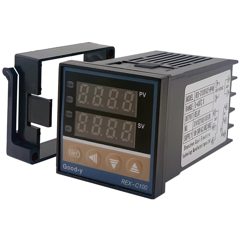 Multi-Input Digital Temperature Controller REX-C100 Professional Alarm 0℃-1300℃ for Electric Power Chemical Industry. 